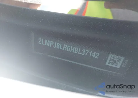 2017 Lincoln Mkx Reserve from USA, damaged, VIN 2LMPJ8LR6HBL37142